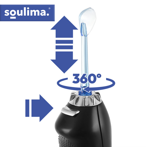 Sladdlös Munsköljare 300 ml – Mun- & Näsirrigator med 5 Trycklägen, 8 Munstycken & USB-Laddning