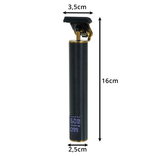 Hårtrimmer & Skäggtrimmer – Elektrisk Trimmer med 6 Distanskammar