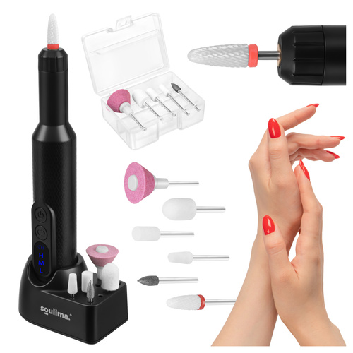 Elektrisk Nagelfräs USB-C – Trådlös Manikyr & Pedikyr med LED-Display