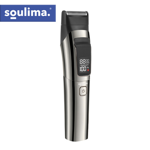 Hårtrimmer & Rakapparat 8-i-1 – Skäggtrimmer med USB-C & Display