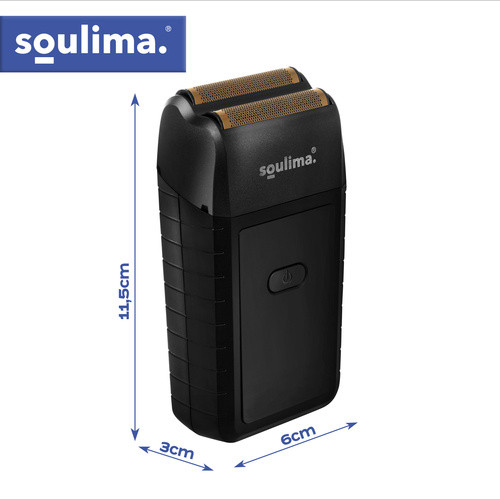 Skäggtrimmer med LED-Display – Folierakapparat med USB-C