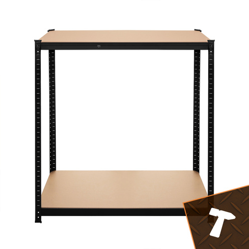 Förvaringshylla 220 x 100 x 45 cm – Metallhylla med 5 Justerbara Hyllplan, 1000 kg