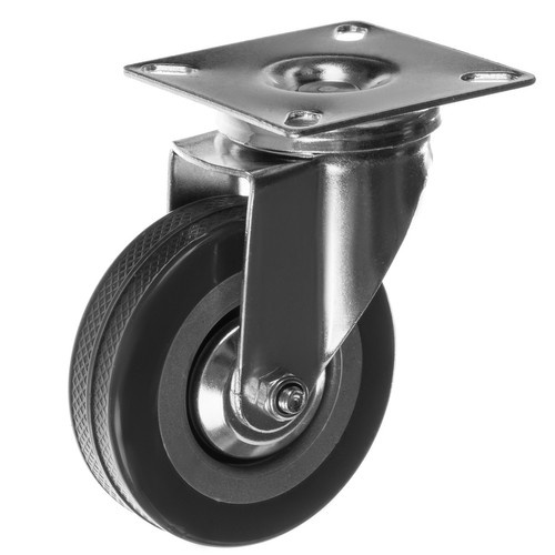 Svängbara Möbelhjul 75 mm 4-pack – Länkhjul med Broms för 220 kg