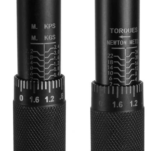 Momentnyckel 1/4" 2–24 Nm – Spärrnyckel med Kalibreringsintyg & Förvaringsväska