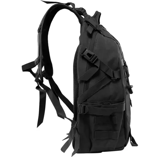 Vandringsryggsäck 25 L – Militärstil med MOLLE-System, Höftbälte & Regnskydd