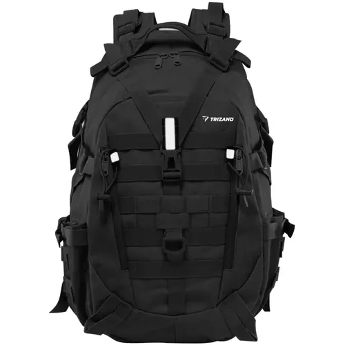 Vandringsryggsäck 25 L – Militärstil med MOLLE-System, Höftbälte & Regnskydd