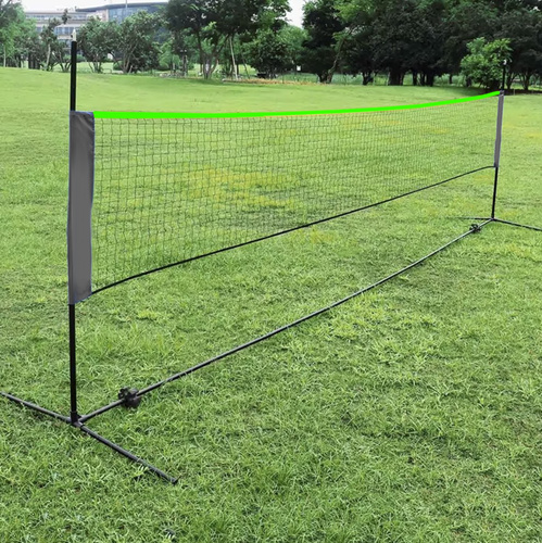 Justerbart Volleybollnät – Portabelt Sportnät för Badminton, Tennis & Volleyboll