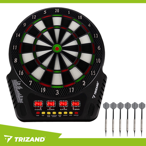 Elektronisk Darttavla – Dartspel med 27 Spel, 243 Spellägen & Automatisk Poängräkning
