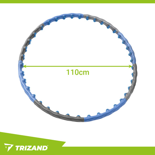 Viktad Hulahoop 1,5 kg – Rockring med 80 Massageknoppar