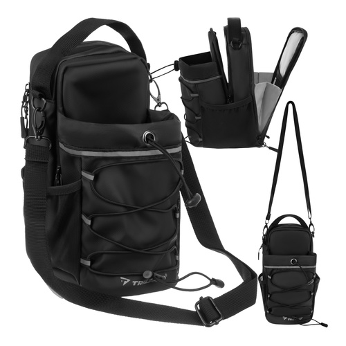 Magnetisk Sportväska 4,5 L – Gymväska med Flaskhållare & Mobilfack