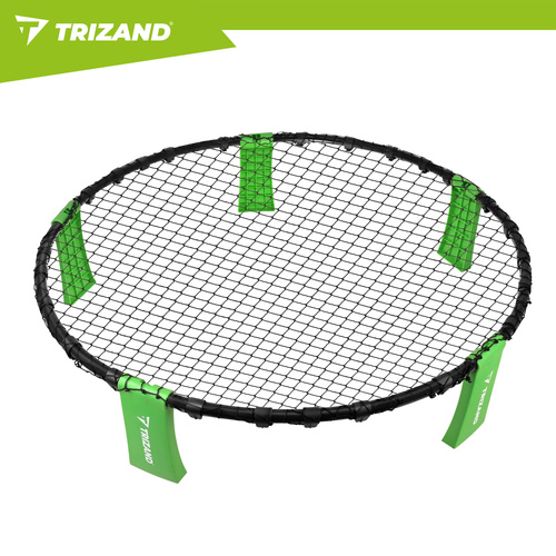 Roundnet Set 90 cm – Mini Volleybollspel med 3 Bollar, Pump & Bärväska