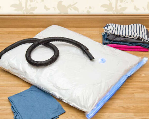 Vakuumpåsar 15-pack – Förvaringspåsar i 3 Storlekar för Kläder & Täcken