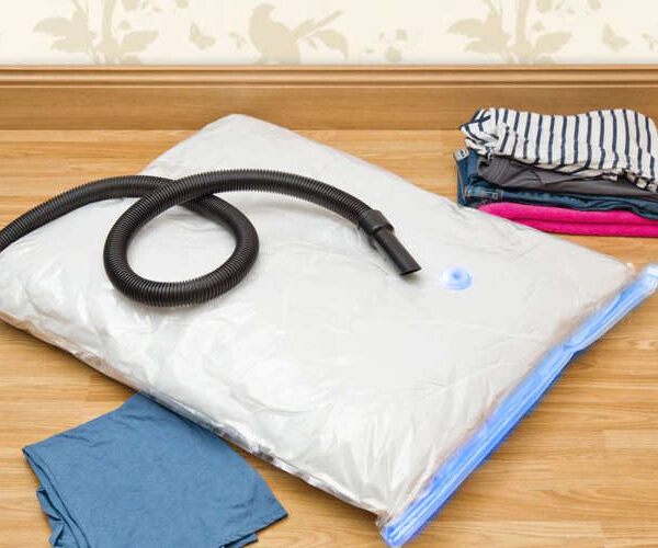 Vakuumpåsar 15-pack – Förvaringspåsar i 3 Storlekar för Kläder & Täcken
