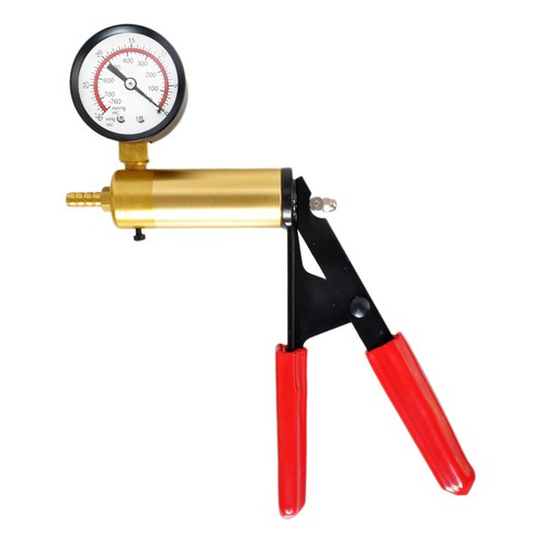Vakuumtryckpump – Manuell Vakuumpump med Manometer & Diagnoskit