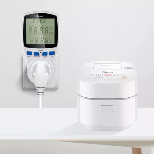 Energiförbrukningsmätare – Digital Wattmätare 16 A med LCD-Display