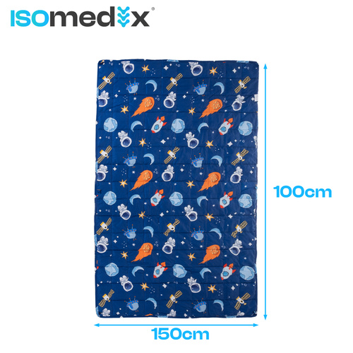 Tyngdtäcke för Barn 4 kg 100 x 150 cm – Vikttäcke med Glasmikropärlor & Förvaringsväska