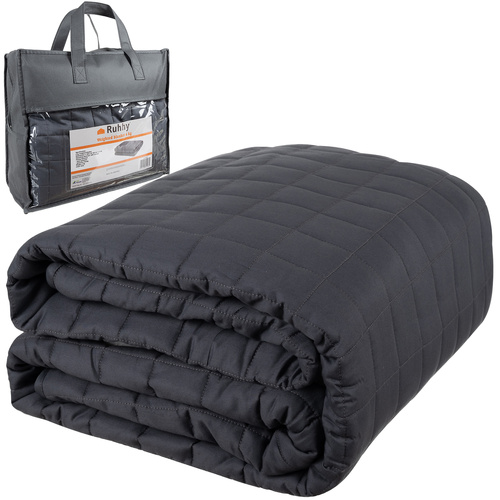 Tyngdtäcke 6 kg 150 x 200 cm – Vikttäcke med Glaspärlor & Förvaringsväska