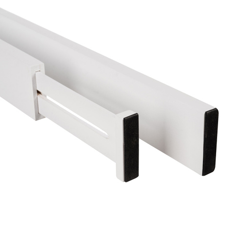 Lådavdelare 4-pack – Utdragbara Lådinsatser i Bambu 42–56 cm