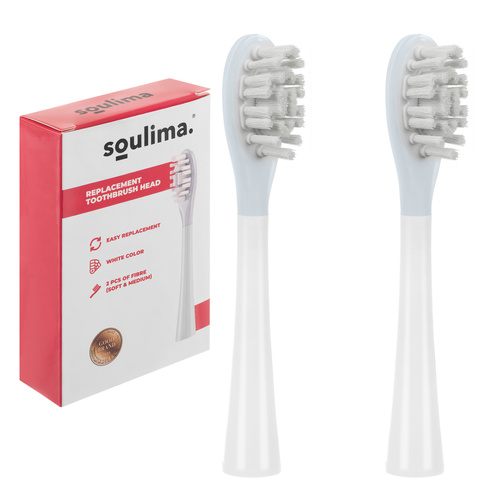 Tandborsthuvuden 2-pack för X800 – Mjuk & Medium