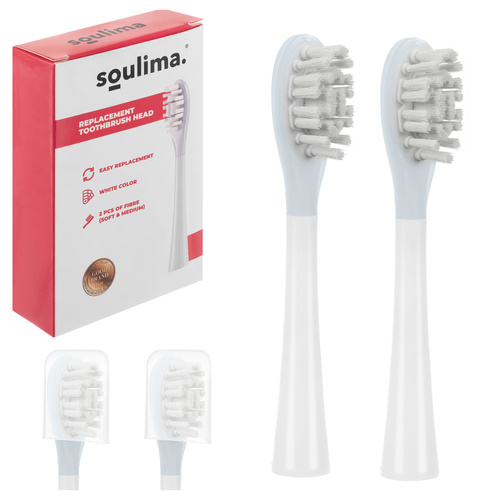 Tandborsthuvuden 2-pack för X800 – Mjuk & Medium