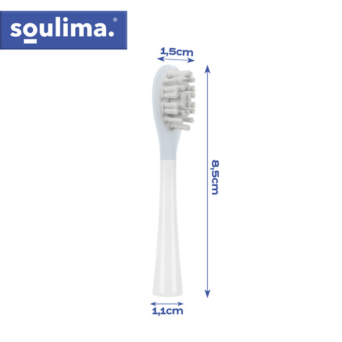 Tandborsthuvuden 2-pack för X800 – Mjuk & Medium