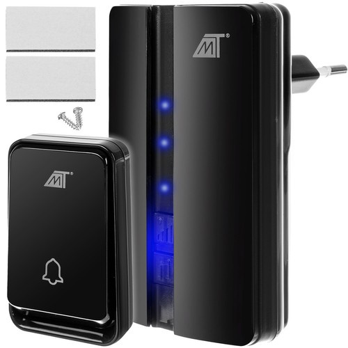 Trådlös Dörrklocka – Batterifri Dörrklocka med 51 Ringsignaler & IP44