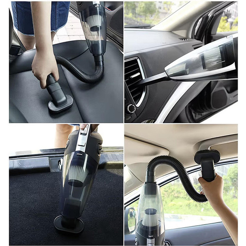 Sladdlös Bildammsugare – Handdammsugare med HEPA-Filter, USB-C & Tillbehör