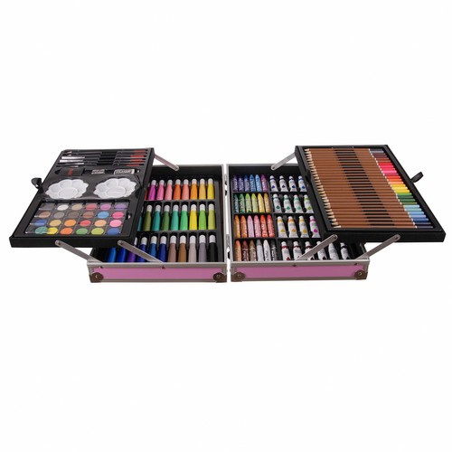 eng_pl_Painting-set-in-a-case-Maaleo-22768-17202_3 (1) Målarset i väska, svart, 145 delar